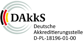 IKT is accredited with the DAkkS National Accreditation Body for tests on CIPP liners and plastics 