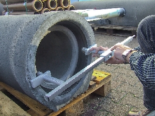 Measurement of concrete and reinforced-concrete pipes