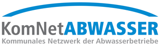 logo of KomNetABWASSER, the municipal network of wastewater